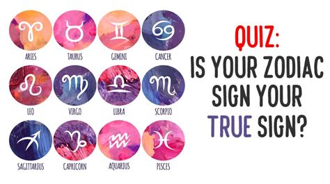 what is my zodiac sign quiz.